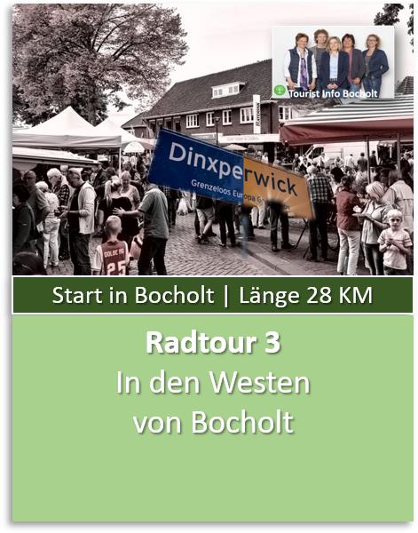 Radtour 3,  In den Westen von Bocholt